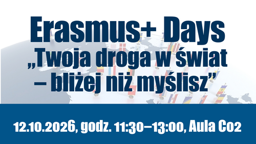 Erasmus Days 2026 na Wydziale Nauk o Edukacji