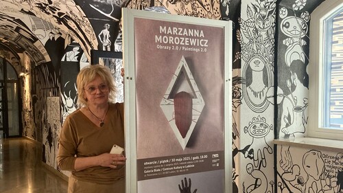 OBRAZY 2.0 – najnowsza wystawa prac dr hab. szt. Marzanny Morozewicz, prof. UwB w lubelskiej Galerii BIAŁA