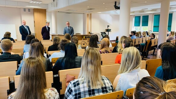 Uroczyste ślubowanie studentów i spotkania organizacyjne