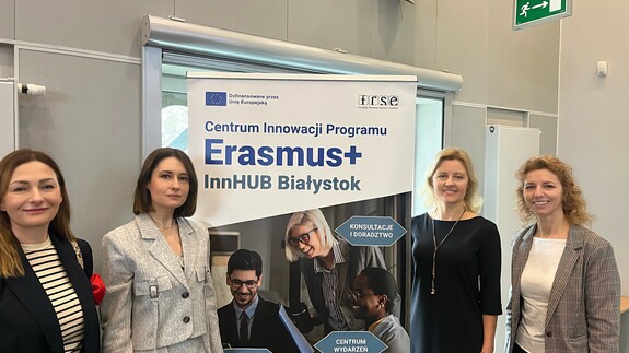 Projekt ETAR zaprezentowany jako przykład dobrej praktyki w Centrum Innowacji Erasmus+ InnHUB Białystok