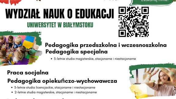 Studiuj na Wydziale Nauk o Edukacji