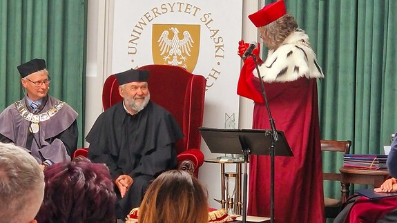 Prof. Jerzy Nikitorowicz honorowym doktorem Uniwersytetu Śląskiego