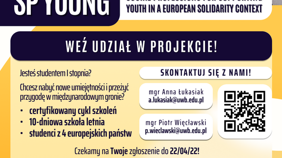 REKRUTACJA DO PROJEKTU SP YOUNG TRWA