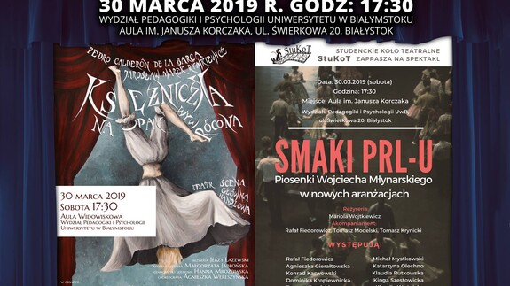 Wiosna teatralna - Smaki PRL-u i Księżniczka na opak wywrócona