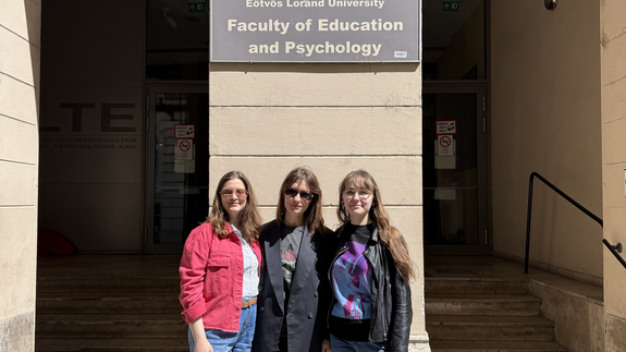 Wizyta studyjna doktorantek Wydziału Nauk o Edukacji UwB w Szkole Doktorskiej Eötvös Loránd University w Budapeszcie