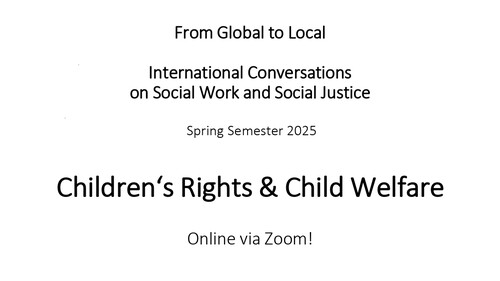 Dr Emilia Żyłkiewicz-Płońska wystąpiła jako prelegentka w międzynarodowej serii spotkań International Conversations on Social Work and Social Justice