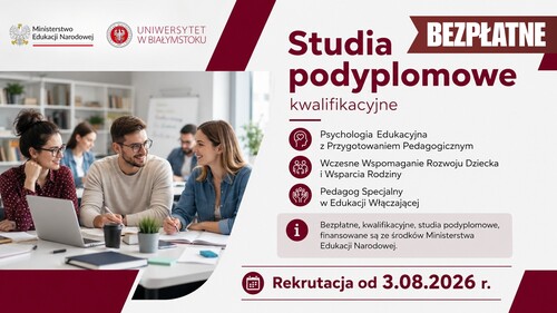 Ruszyła rekrutacja na bezpłatne studia podyplomowe