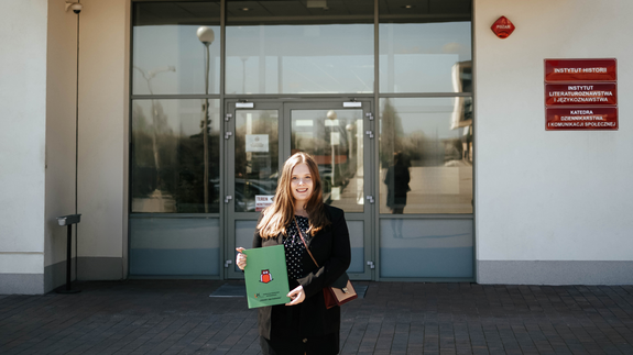 Studentka Natalia Iłendo nagrodzona za wystąpienia na konferencji naukowej