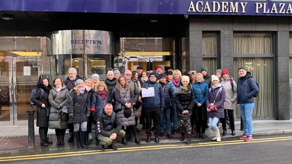 Pracownicy Wydziału z wizytą studyjną w Dublinie