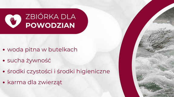 Uniwersytet w Białymstoku wspiera poszkodowanych przez powódź