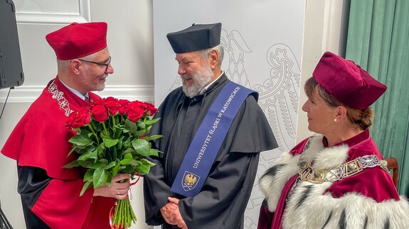 Prof. Jerzy Nikitorowicz honorowym doktorem Uniwersytetu Śląskiego