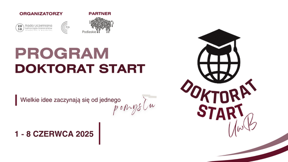 Rozwijaj się naukowo! Dzisiaj rusza I edycja programu Doktorat Start!