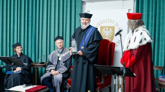 Prof. Jerzy Nikitorowicz honorowym doktorem Uniwersytetu Śląskiego