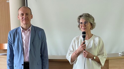 Relacja ze spotkania z Dyrekcją Przedszkola Niepublicznego „Promyk” w Ełku - Justyną i Piotrem Kowalewskimi