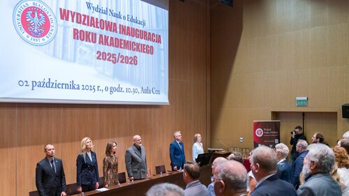 2 października 2025 r. odbyła się uroczysta inauguracja nowego roku akademickiego na naszym Wydziale