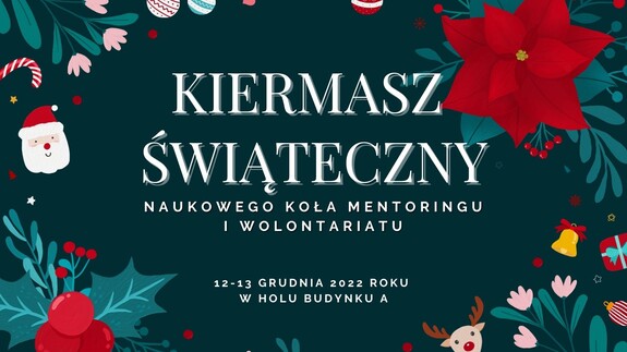 Kiermasz Świąteczny - Studenci Naukowego Koła Mentoringu i Wolontariatu