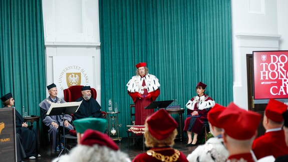 Prof. Jerzy Nikitorowicz honorowym doktorem Uniwersytetu Śląskiego