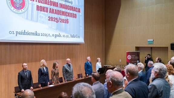 2 października 2025 r. odbyła się uroczysta inauguracja nowego roku akademickiego na naszym Wydziale