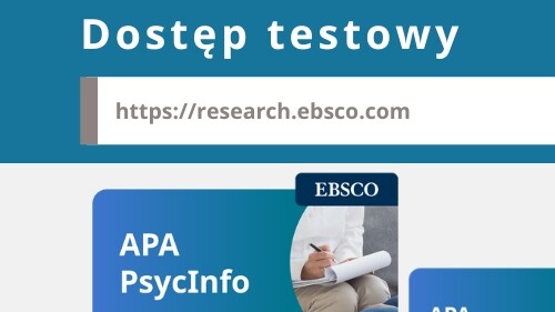 Biblioteka Uniwersytecka im. Jerzego Giedroycia zaprasza do testowania baz APA: PsycArticles i PsycInfo
