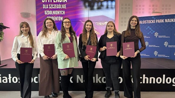 6 studentek naszego Wydziału otrzymało Stypendia Prezydenta Miasta Białegostoku dla szczególnie uzdolnionych studentów!