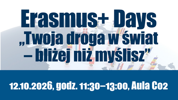 Erasmus Days 2026 na Wydziale Nauk o Edukacji