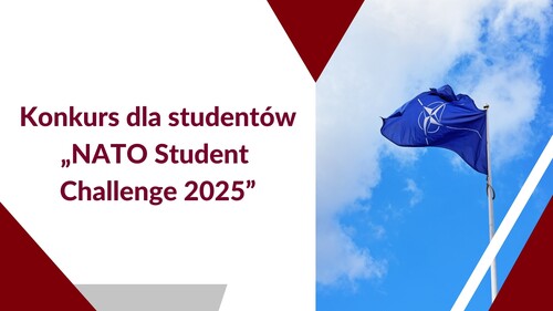 Konkurs dla studentów „NATO Student Challenge 2025”