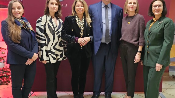 Visiting professors from Northeastern Illinois University at the Faculty of Education