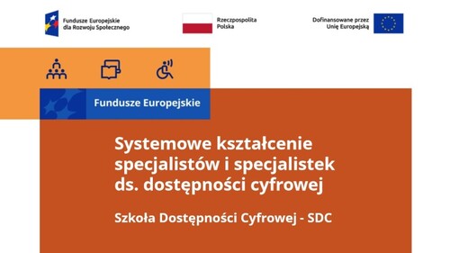 „SZKOŁA DOSTĘPNOŚCI CYFROWEJ" (SDC)