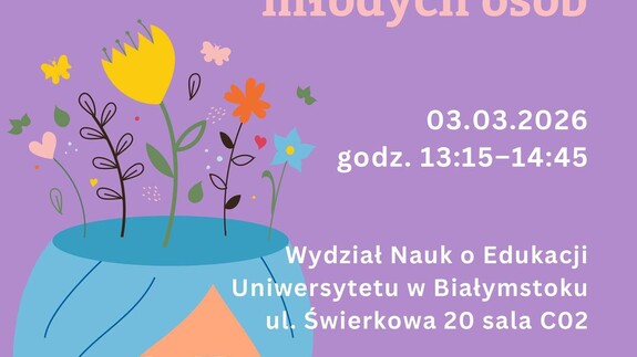 Serdecznie zapraszamy na kolejny wykład, dr n. med. Anny Rogowskiej-Zach pt. Jak media wpływają na zdrowie psychiczne młodych osób