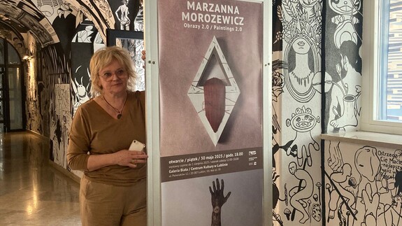 OBRAZY 2.0 – najnowsza wystawa prac dr hab. szt. Marzanny Morozewicz, prof. UwB w lubelskiej Galerii BIAŁA