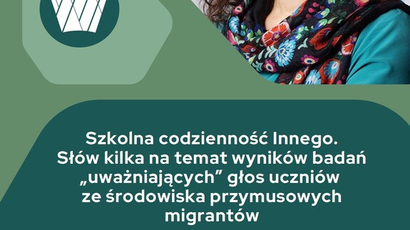 Wykład Dr Anny Młynarczuk-Sokołowskiej